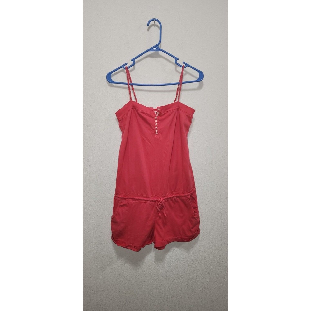 Vintage Aeropostale 100% Cotton Pink Short Jumper Minimalist Casual Sz M